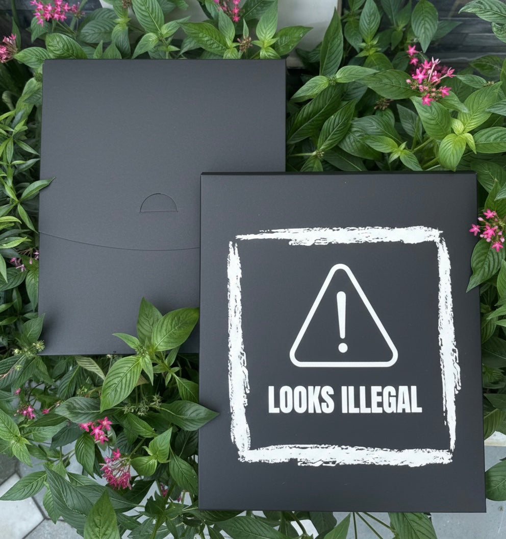 Matte Black Self-lock Box