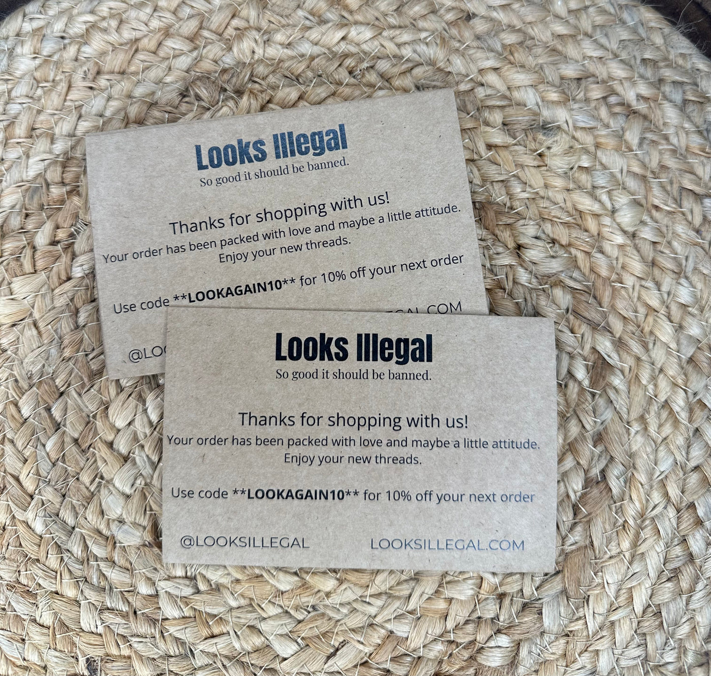 Kraft Paper Cards (Bulk)