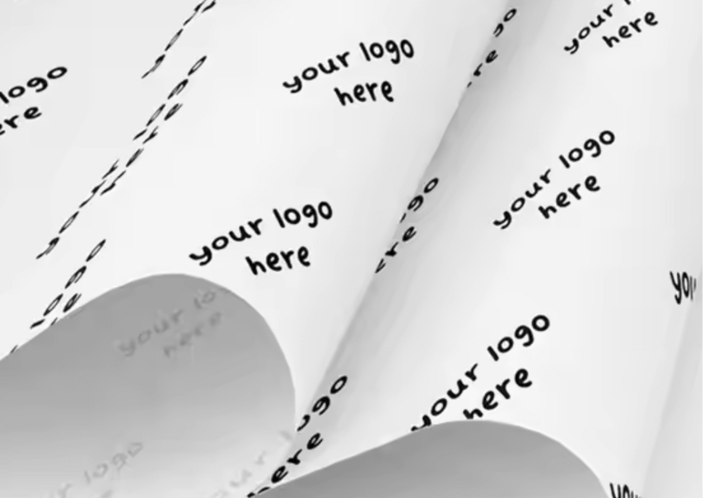 Single Colour Printed Butter Paper (15x20")