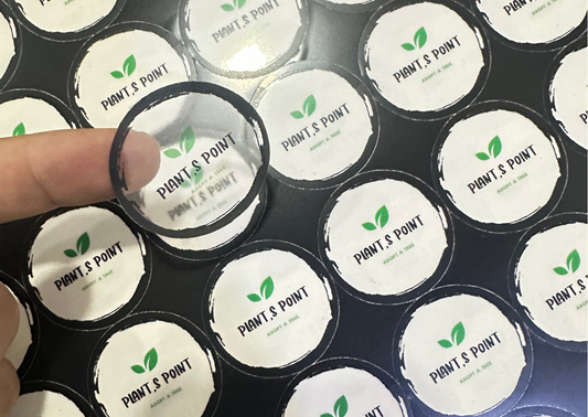 Transparent Custom Stickers