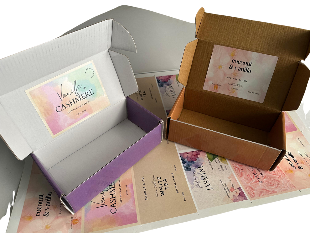 Waterproof Custom labels – The Box & Label Co