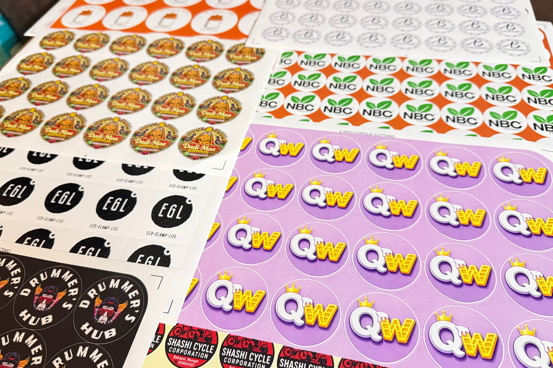 Standard Custom Stickers