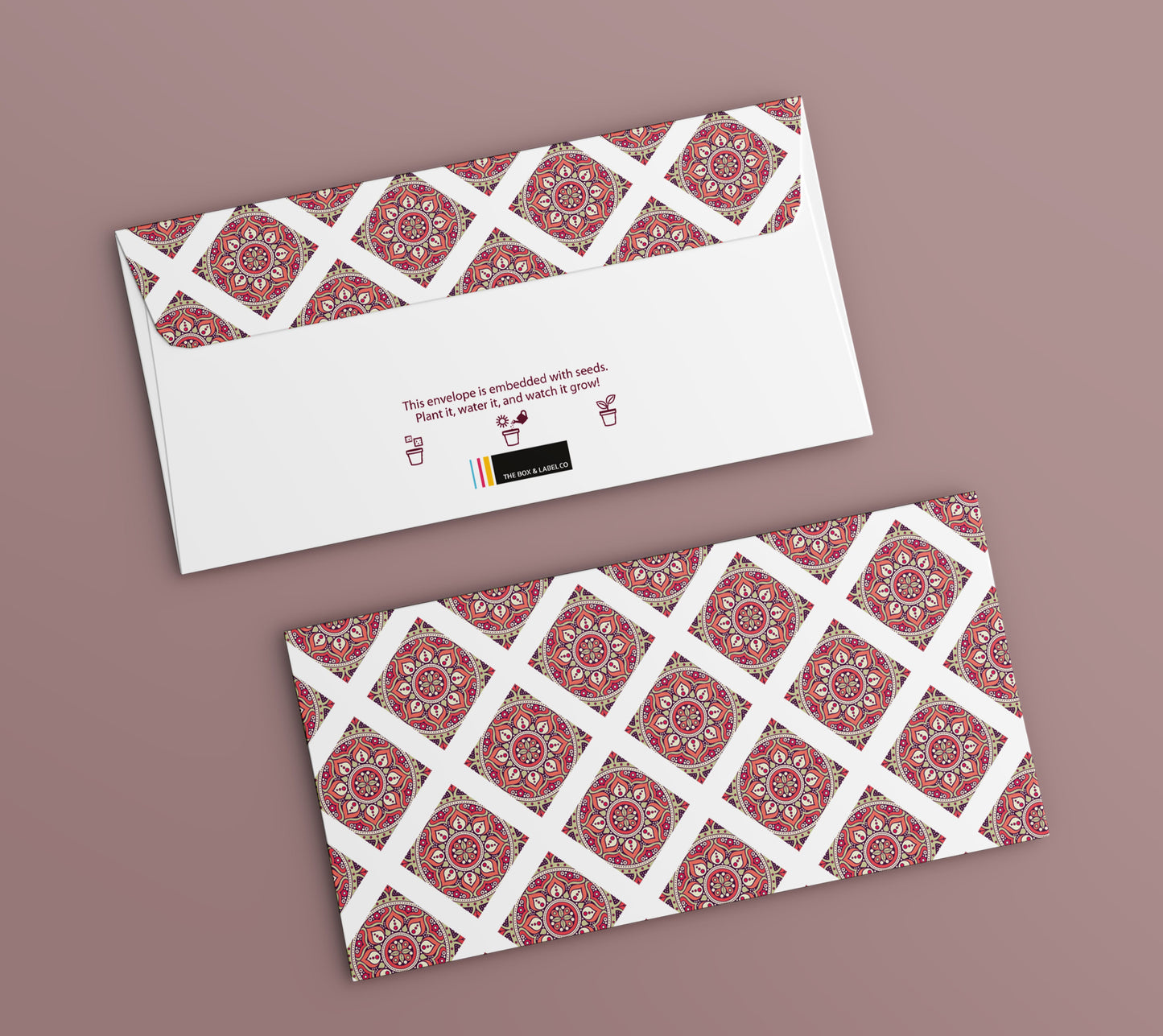 Kesar Baag – The Saffron Garden Seed Paper Envelope