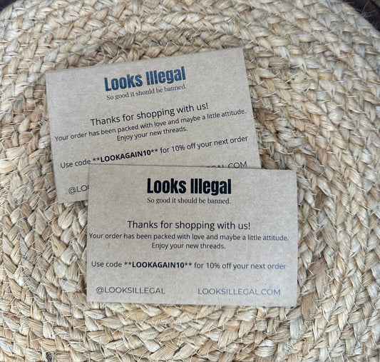 Kraft Paper Cards (Bulk)