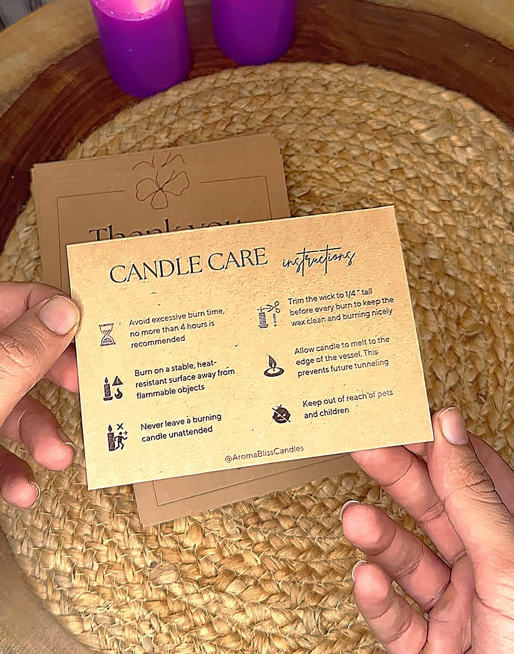 Kraft Paper Cards (Bulk)