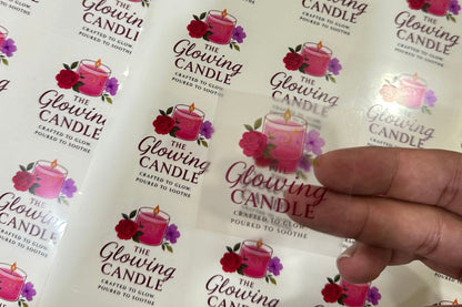 Transparent Custom Stickers