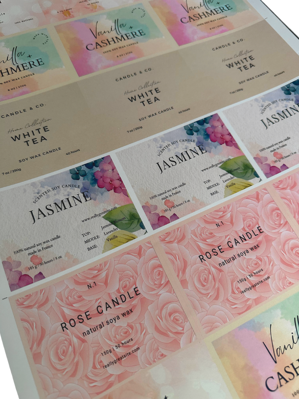 Waterproof Custom labels – The Box & Label Co